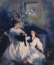Confidences, 1911. Creator: Frank Bramley