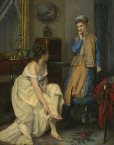 Confidences, c1870. Creator: Raimundo de Madrazo y Garreta