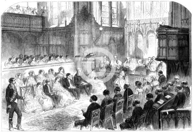 Confirmation of the princess royal, Windsor Castle, 1856. Artist: Unknown