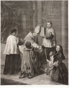 Confirmation, c1755. Creators: Marco Alvise Pitteri, Pietro Longhi