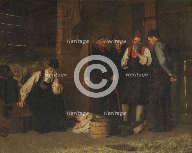 Confrontation, 1878. Creator: Carl Frederik Sundt-Hansen.
