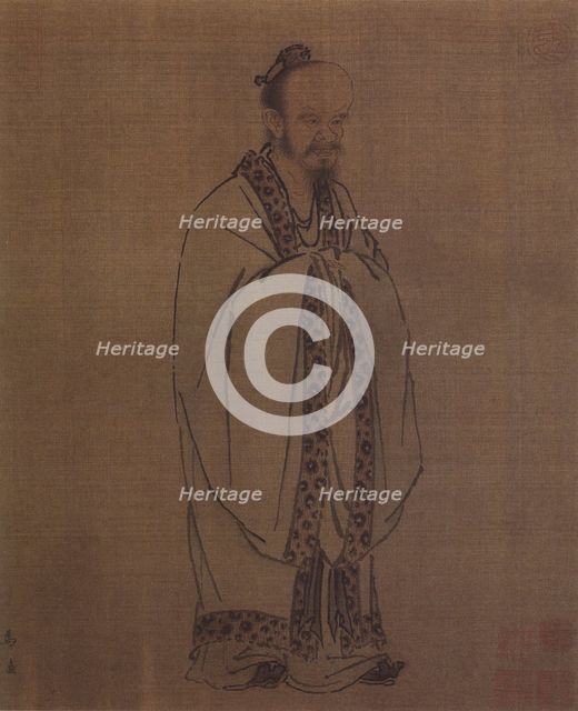 Confucius, 12th century. Artist: Ma Yuan (1160-1225)