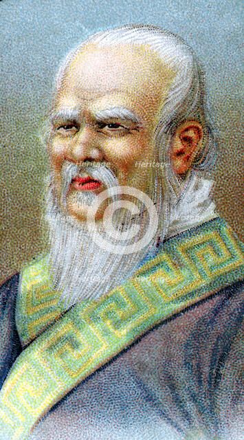 Confucius (551-479 BC), Chinese philosopher, c1920. Artist: Unknown