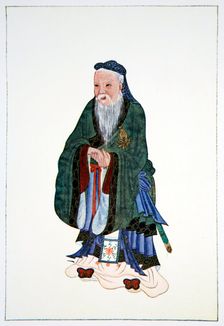Confucius, ancient Chinese teacher and philosopher, 1922. Creator: Unknown