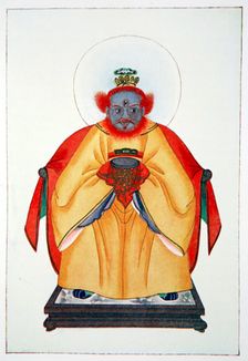 Confucius the Great Unapotheosized God of China 1922. Creator: Unknown