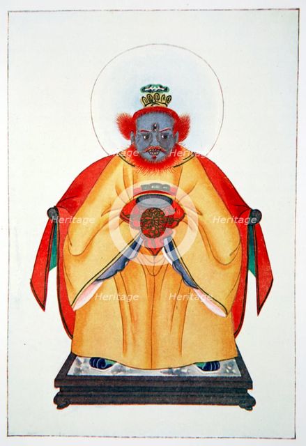 'Confucius the Great Unapotheosized God of China', 1922.  Creator: Unknown.