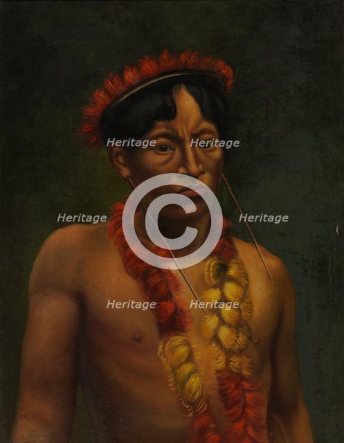 Conibo Indian, ca. 1890-1892. Creator: Unknown.