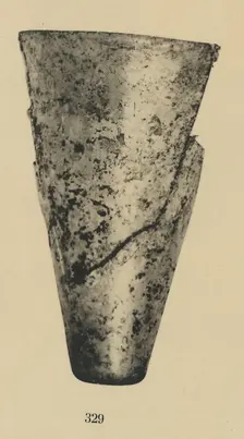 Conical Beaker, Frankish, 4th-5th century. Creator: Unknown