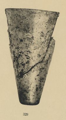Conical Beaker, Frankish, 4th-5th century. Creator: Unknown