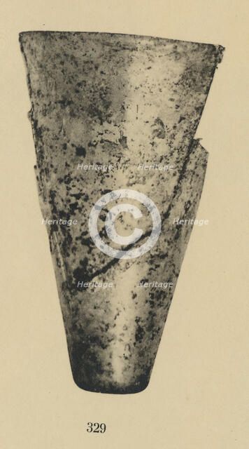 Conical Beaker, Frankish, 4th-5th century. Creator: Unknown.