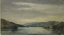 Coniston Water, 1838. Artist: David Charles Read