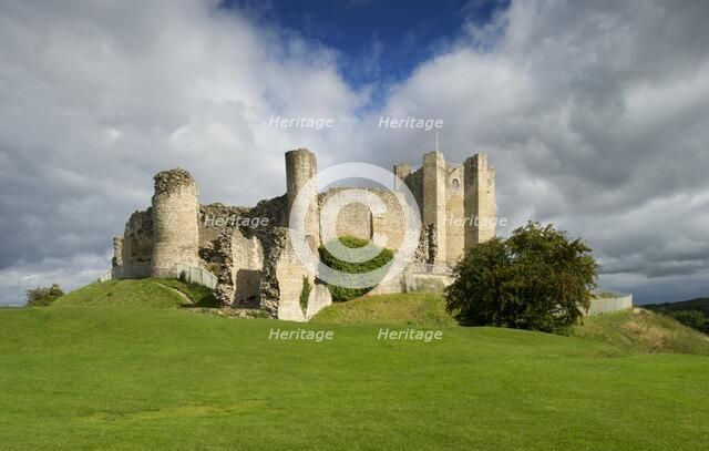 Conisbrough Castle, South Yorkshire, c2013. Artist: Alun Bull.