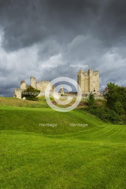 Conisbrough Castle, South Yorkshire, c2013. Artist: Alun Bull.