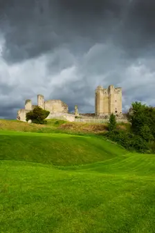 Conisbrough Castle, South Yorkshire, c2013. Artist: Alun Bull