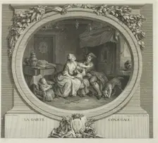 Conjugal Gaiety, n.d. Creator: Nicolas Delaunay