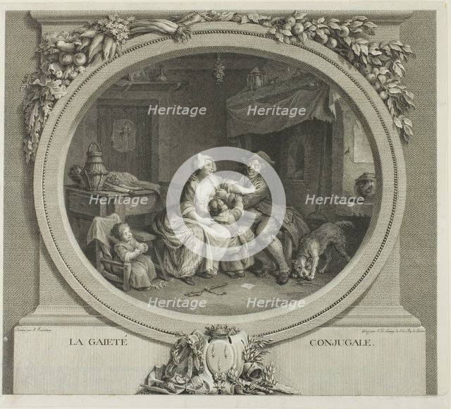 Conjugal Gaiety, n.d. Creator: Nicolas Delaunay.