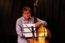 Conor Chaplin, Ari Hoenig Trio, Verdict Jazz Club, Brghton, East Sussex, 6th Oct. 2021. Creator: Brian O'Connor