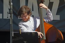Conor Murray, Jean Toussaint Quartet, Battle Jazz Weekend, Battle, East Sussex, 24 July 2022. Creator: Brian O'Connor