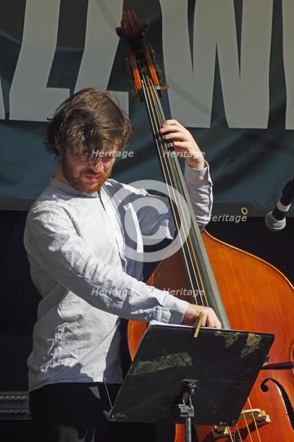 Conor Murray, Jean Toussaint Quartet, Battle Jazz Weekend, Battle, East Sussex, 24 July 2022. Creator: Brian O'Connor.