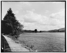 Conneticut [sic] River above Bellows Falls, Vt., between 1900 and 1906. Creator: Unknown