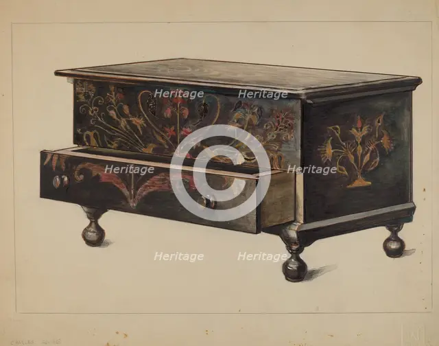 Connecticut Chest, 1935/1942. Creator: Charles Squires.