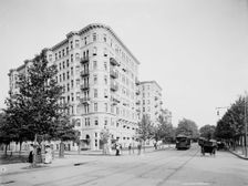 Connecticut Avenue, Washington, D.C., c1904. Creator: Unknown