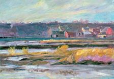 Connecticut Marshes c1868-1917. Artist: Walter Clark