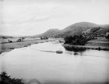 Connecticut River above Bellows Falls, Vt., between 1900 and 1910. Creator: Unknown