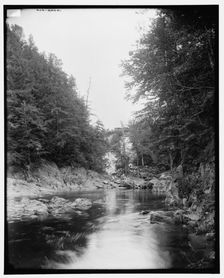 Connecticut River Valley, Vt., in Brockway gorge, between 1900 and 1906. Creator: Unknown