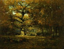 Connecticut Woods, 1899. Creator: Henry Ward Ranger
