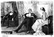 Consolation 1880 (1891). Artist: George du Maurier