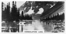 Consolation Lake, Alberta, Canada, c1920s