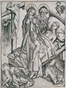 Consolation through confidence, c1460s. Artist: Master ES