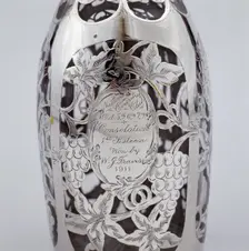 Consolation trophy won by WJ Travis, 1911. Creator: Unknown
