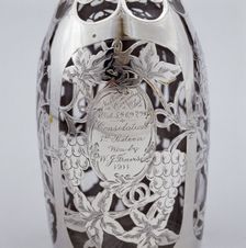 Consolation trophy won by WJ Travis, 1911. Creator: Unknown