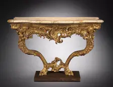 Console Table, c. 1765. Creator: Ferdinand Tietz (Austrian, 1708-1777), attributed to