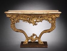 Console Table, c. 1765. Creator: Ferdinand Tietz (Austrian, 1708-1777), attributed to