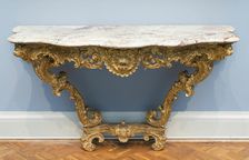 Console Table, France, c. 1735. Creator: François Roumier