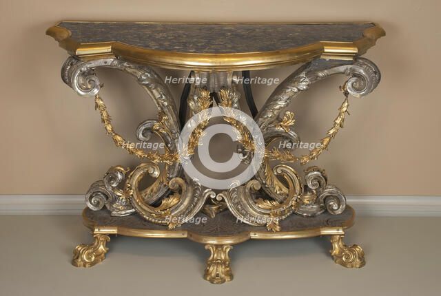 Console Table, Rome, c. 1740. Creator: Unknown.