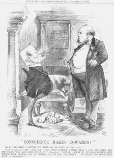 "Conscience makes Cowards!", 1873. Creator: Joseph Swain