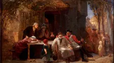 Conscription 1851. Artist: Frederick Goodall
