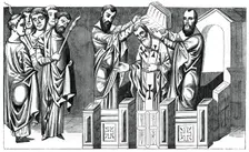 Consecration of a bishop, 9th century, (1870)