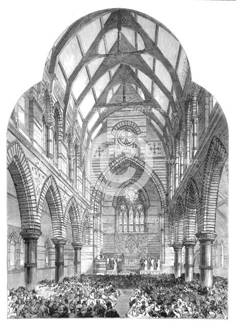 Consecration of All Saints' Church, Windsor, 1864. Creator: Unknown.