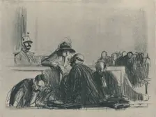 Conseil Juridique 1919. Artist: Jean Louis Forain