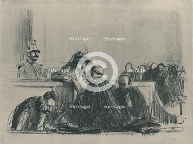'Conseil Juridique', 1919. Artist: Jean Louis Forain.