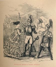 Considerate Conduct of Scipio Africanus 1852. Artist: John Leech