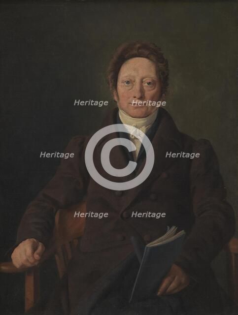 Consistorial Councillor J. Ernst Wegener, 1834. Creator: Constantin Hansen.