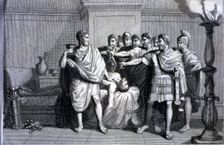 Conspiracy of Lucius Sergius Catiline (108-62 a.C.) to achieve by force the power of the Consulat…
