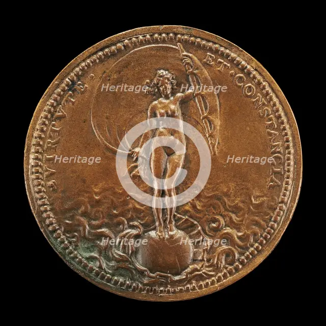 Constancy [reverse], 16th century. Creator: Unknown.