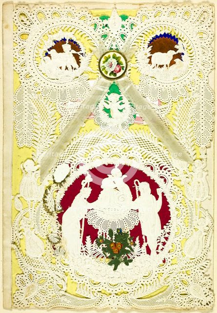 Constancy (valentine), 1840/60. Creator: Unknown.